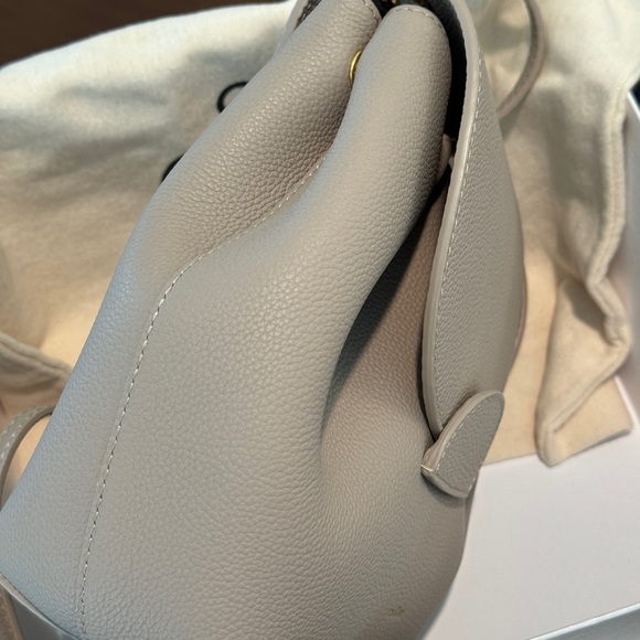 POLENE Number One Mini - Taupe Backpack - Picture 7 of 11